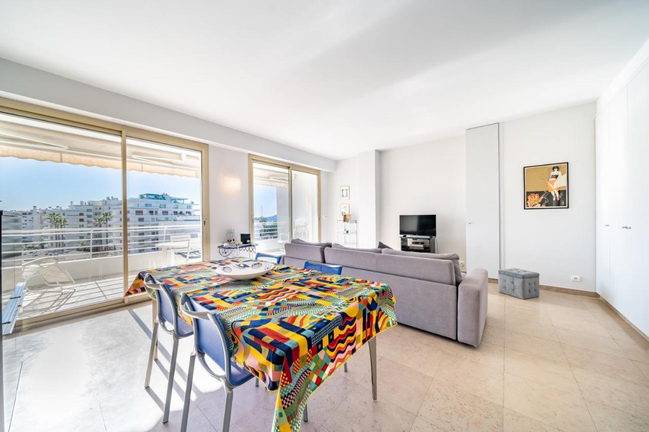 Palm Beach- Free Wifi- Parking- Sea View Cannes Bagian luar foto
