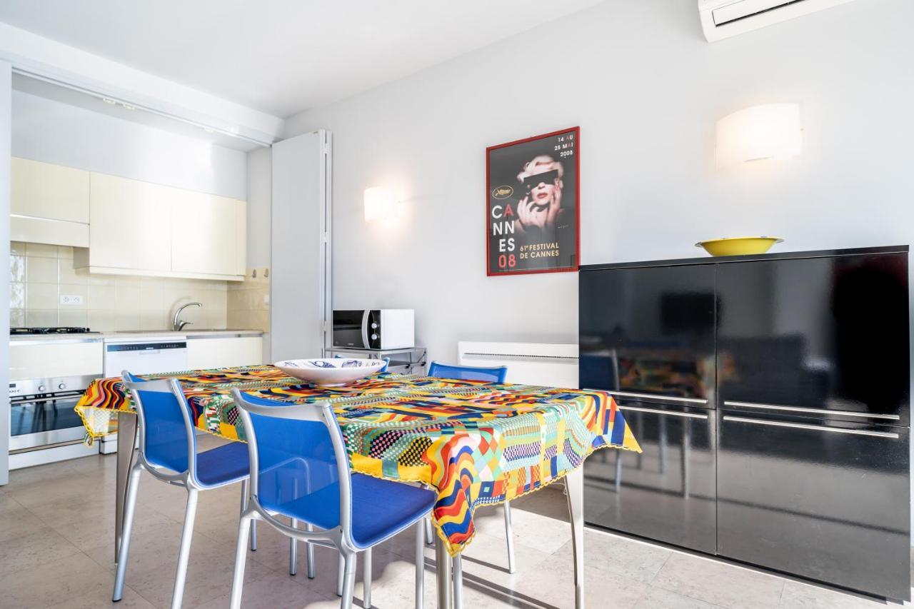 Palm Beach- Free Wifi- Parking- Sea View Cannes Bagian luar foto